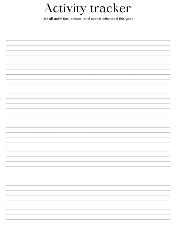 Family Court Preparation Journal (391 pg)