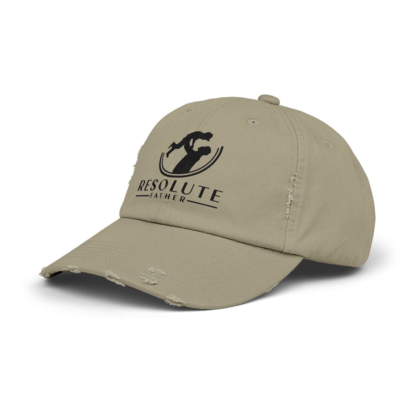 Distressed Cap - Resolute Father Logo