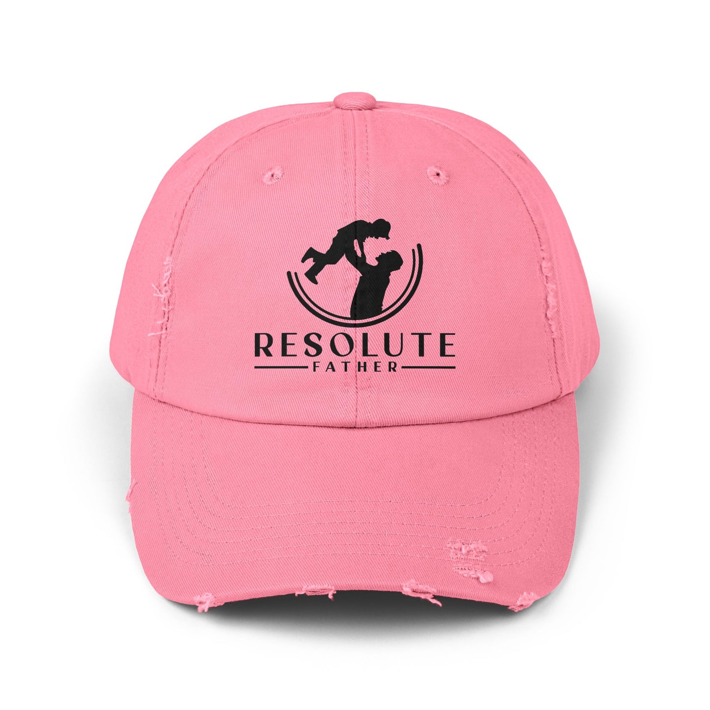 Distressed Cap - Resolute Father Logo