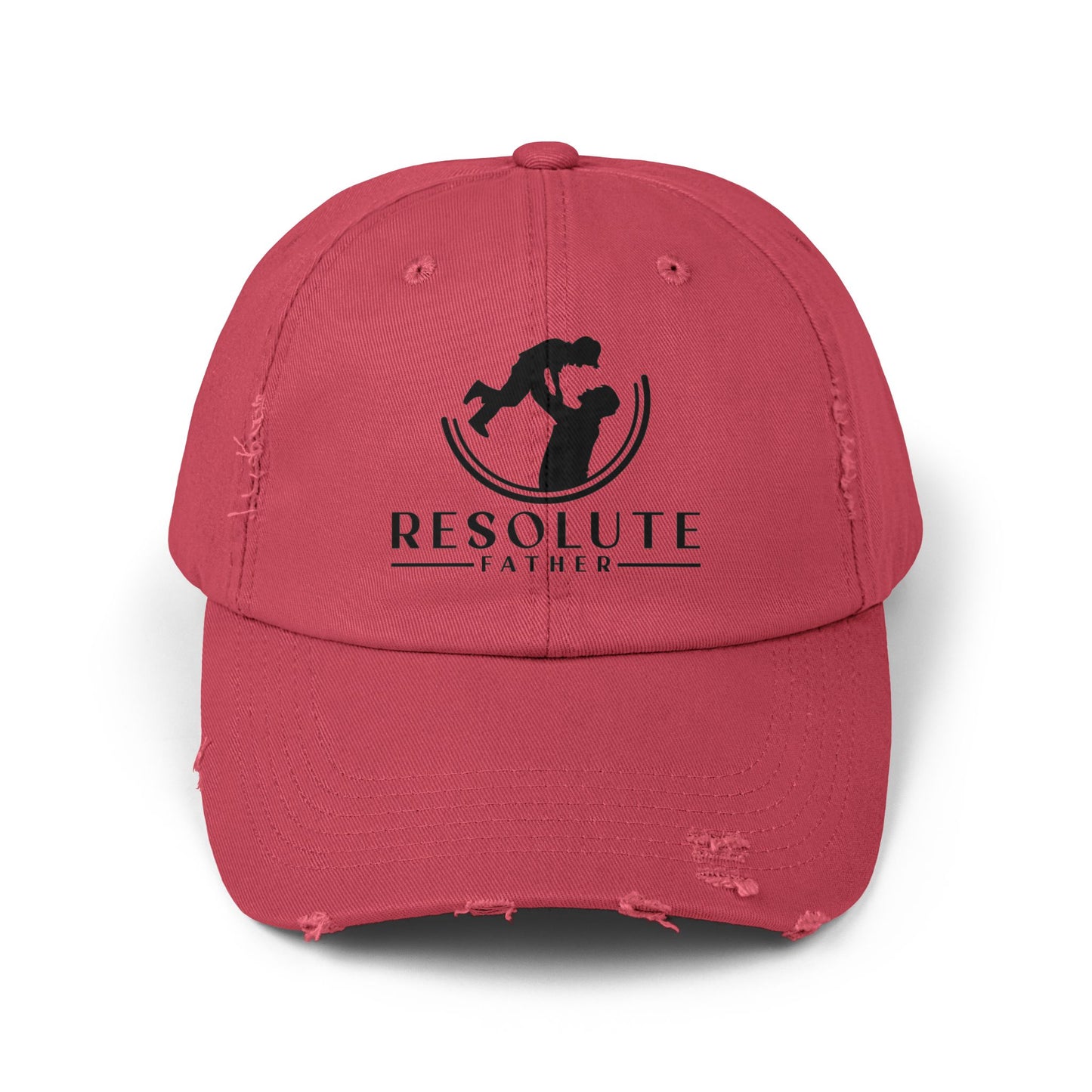 Distressed Cap - Resolute Father Logo
