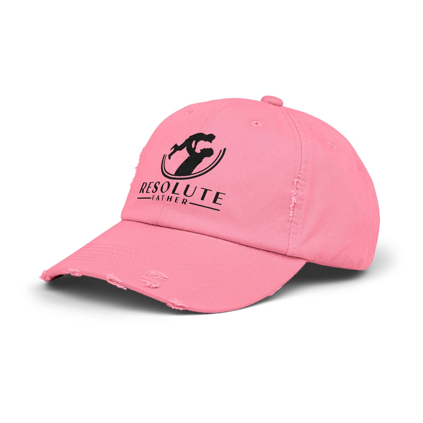 Distressed Cap - Resolute Father Logo