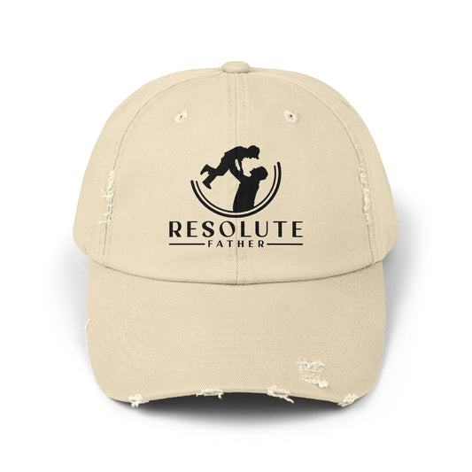 Distressed Cap - Resolute Father Logo