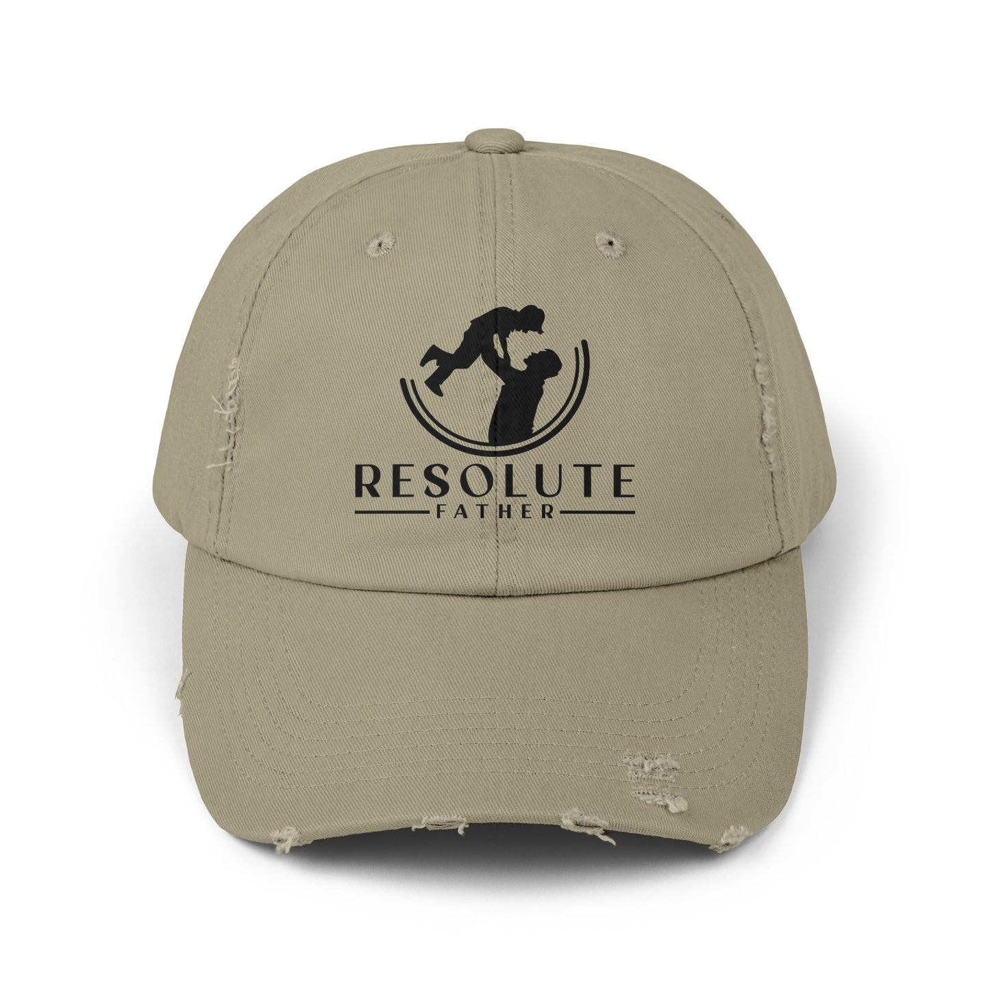 Distressed Cap - Resolute Father Logo