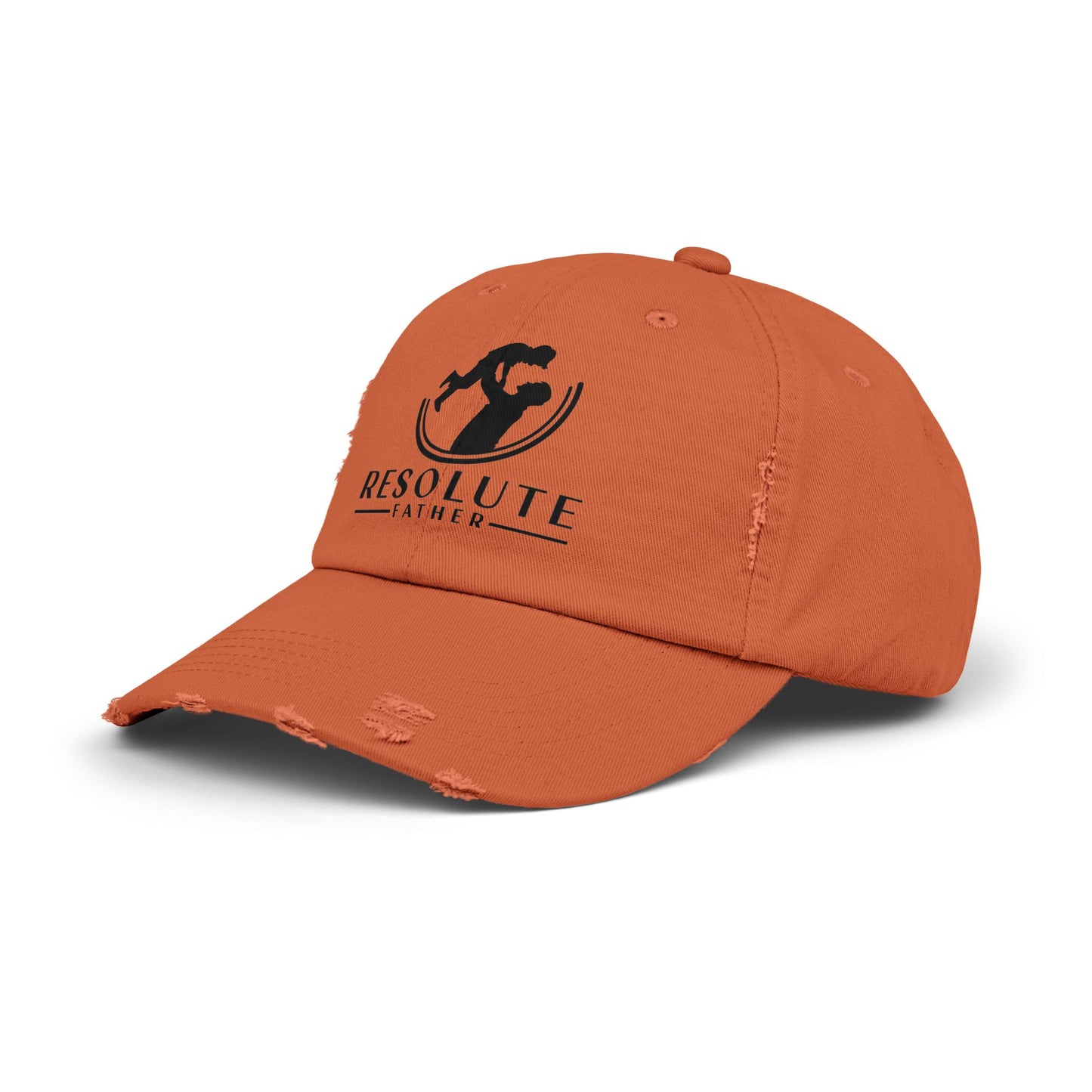 Distressed Cap - Resolute Father Logo
