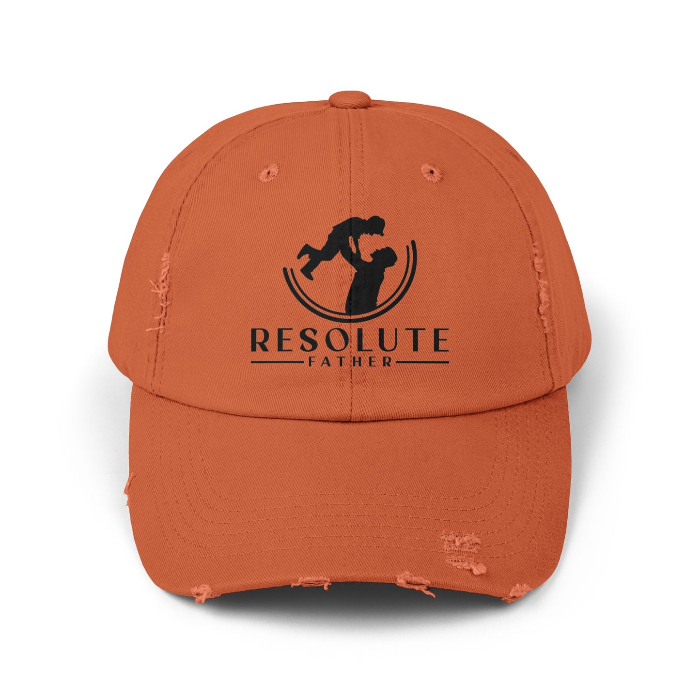 Distressed Cap - Resolute Father Logo