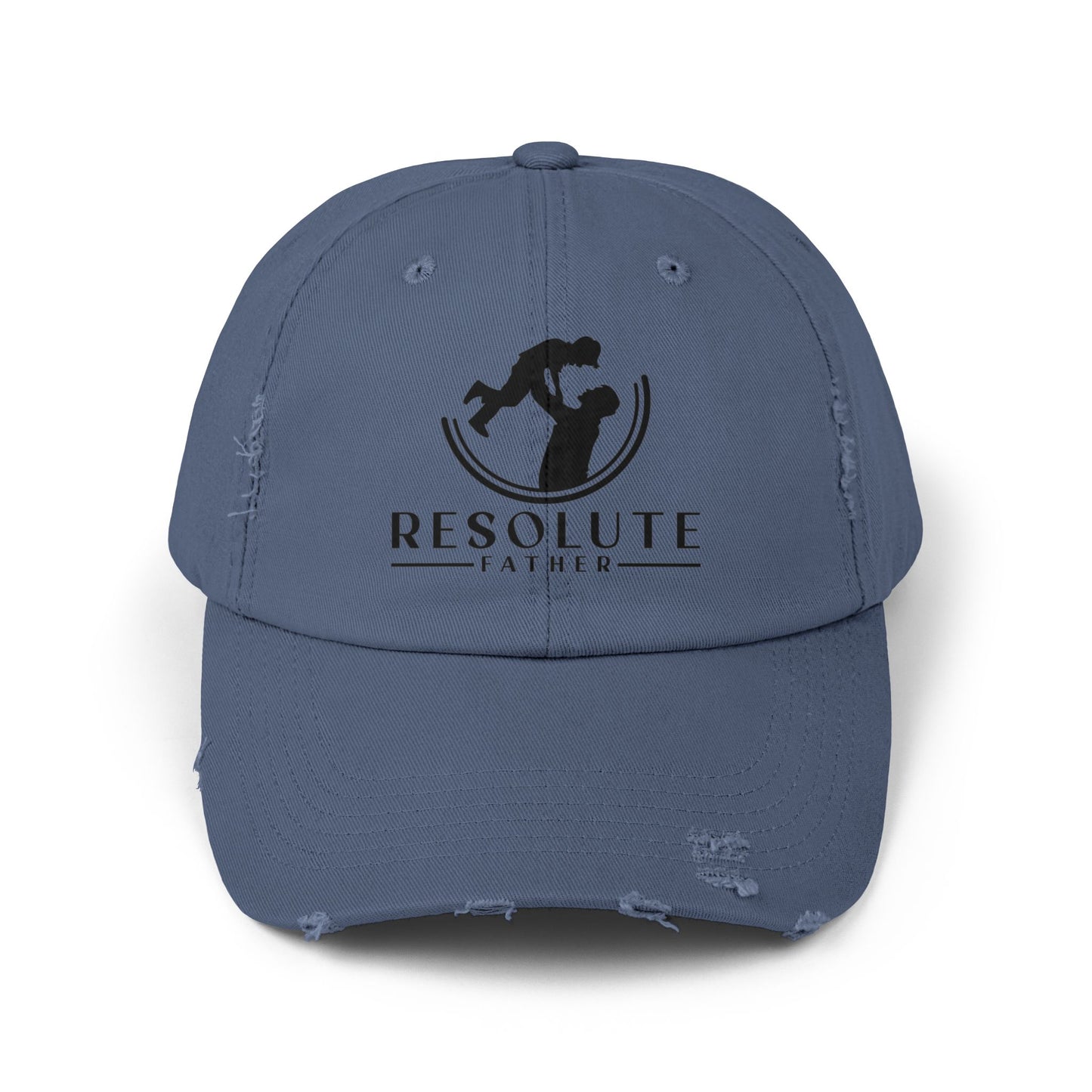 Distressed Cap - Resolute Father Logo